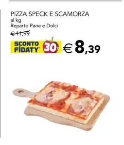 Esselunga PIZZA SPECK E SCAMORZA offerta