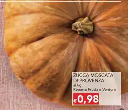 Esselunga ZUCCA MOSCATA DI PROVENZA offerta