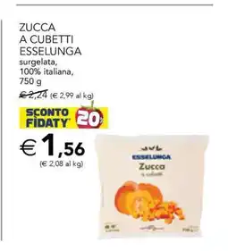 Esselunga ZUCCA A CUBETTI ESSELUNGA offerta