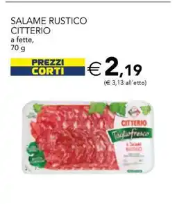 Esselunga SALAME RUSTICO CITTERIO offerta