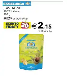 Esselunga Castagne offerta