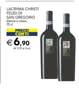 Esselunga Lacryma Christi Feudi di San Gregorio offerta