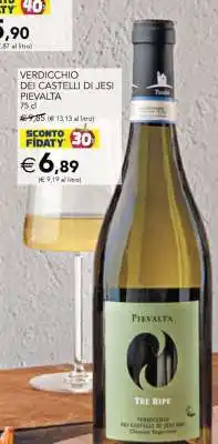 Esselunga VERDICCHIO DEI CASTELLI DI JESI PIEVALTA offerta