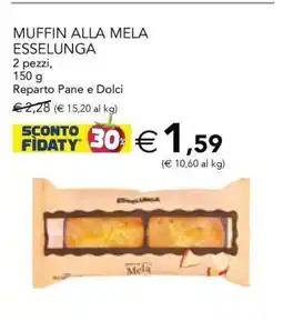 Esselunga MUFFIN ALLA MELA ESSELUNGA offerta