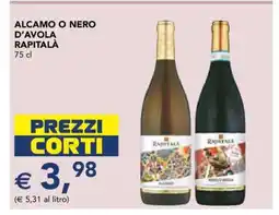 Esselunga Alcamo o Nero d'Avola Rapitalà offerta