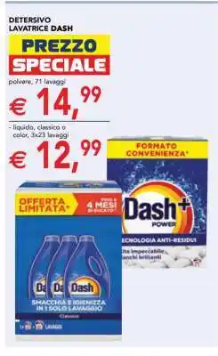 Esselunga DETERSIVO LAVATRICE DASH offerta