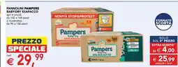 Esselunga PANNOLINI PAMPERS BABY-DRY ESPACCO offerta