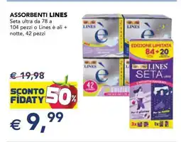 Esselunga Assorbenti lines offerta