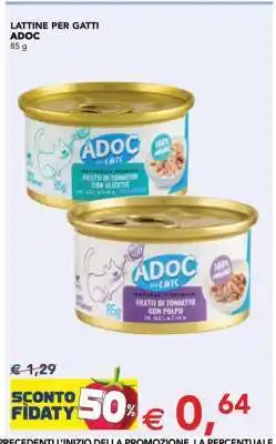 Esselunga LATTINE PER GATTI ADOC offerta