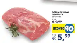 Esselunga COPPA DI SUINO DISOSSATA offerta