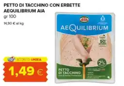 Oasi Petto di tacchino con erbette provenzali Aequilibrium AIA offerta