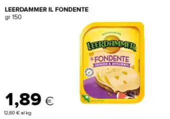 Leerdammer il fondente