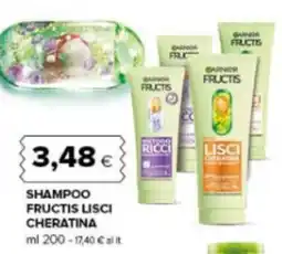 Oasi Shampoo Fructis Lisci Cheratina offerta