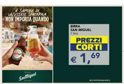 Esselunga Birra San Miguel offerta
