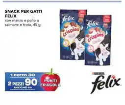 Esselunga Snack per gatti FELIX offerta