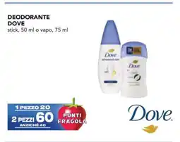 Esselunga DEODORANTE DOVE offerta