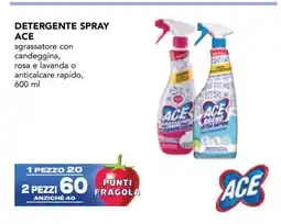Esselunga DETERGENTE SPRAY ACE offerta