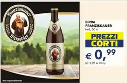 Esselunga BIRRA FRANZISKANER offerta