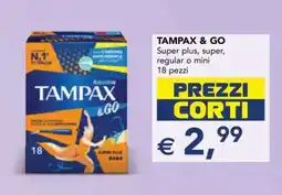 Esselunga Tampax & Go offerta