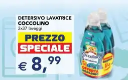 Esselunga Detersivo Lavatrice Coccolino offerta