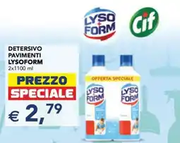 Esselunga Detersivo Pavimenti Lysoform offerta