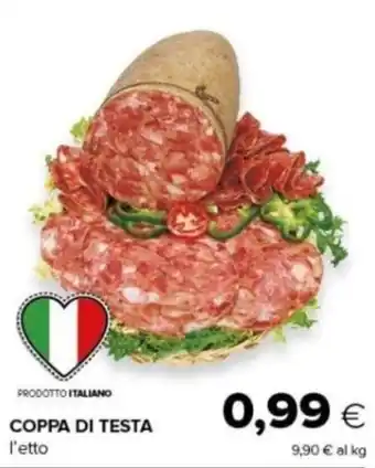 Oasi Coppa di testa offerta