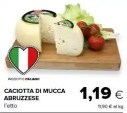 Oasi Caciotta di mucca abruzzese offerta