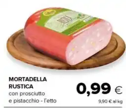Oasi Mortadella rustica con prosciutto e pistacchio offerta