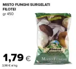 Oasi Misto funghi surgelati filotei offerta