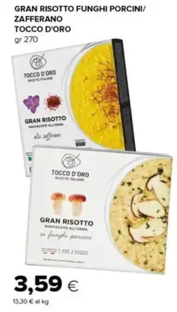 Oasi Gran risotto funghi porcini / zafferano Tocco d'Oro offerta