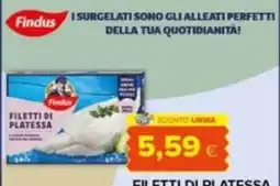Oasi Filetti di platessa Findus offerta