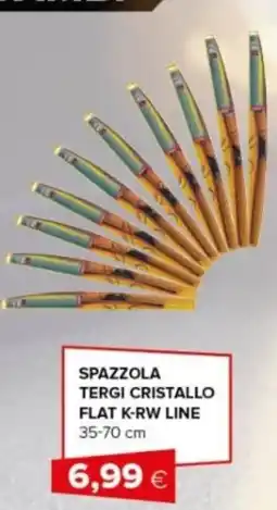 Oasi Spazzola tergi cristallo flat k-rw line offerta