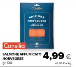 Oasi Consilia Salmone affumicato norvegese offerta