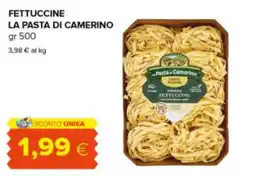 Oasi Fettuccine La Pasta di Camerino offerta