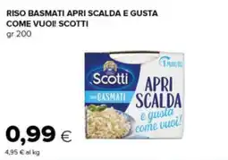 Oasi Riso basmati Scotti offerta