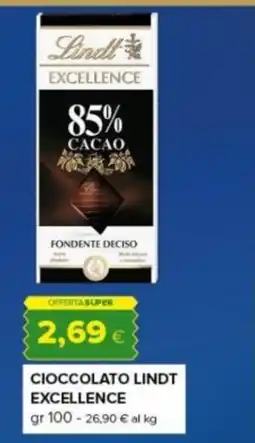 Oasi Cioccolato Lindt Excellence offerta