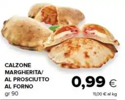 Oasi Calzone Margherita/Al Prosciutto Al Forno offerta