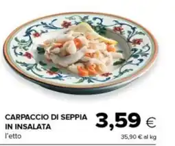 Oasi Carpaccio di seppia in insalata offerta