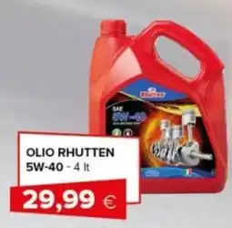 Oasi Olio Rhutten offerta