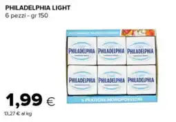 Oasi Philadelphia Light offerta