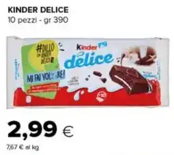 Oasi Kinder Delice offerta