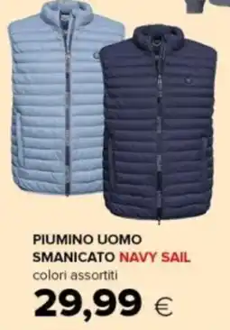 Oasi Piumino uomo smanicato offerta