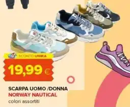 Oasi Scarpe uomo/donna Norway Nautical offerta