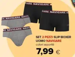 Oasi Slip/boxer uomo Navigare offerta
