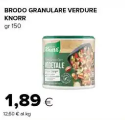 Oasi Brodo granulare verdure Knorr offerta