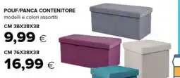 Oasi Pouf/panca contenitore offerta