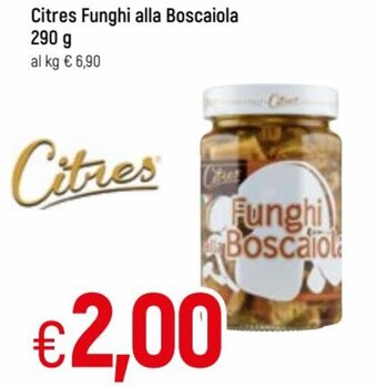 Famila Citres Funghi alla Boscaiola 290g offerta
