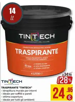 La Prealpina Traspirante Tintech offerta