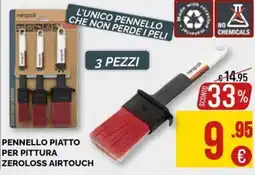 La Prealpina Pennello piatto per pittura ZeroLoss AirTouch offerta