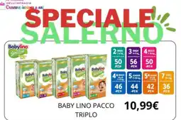 Sanitaria Gaia Baby Lino pacco triplo offerta